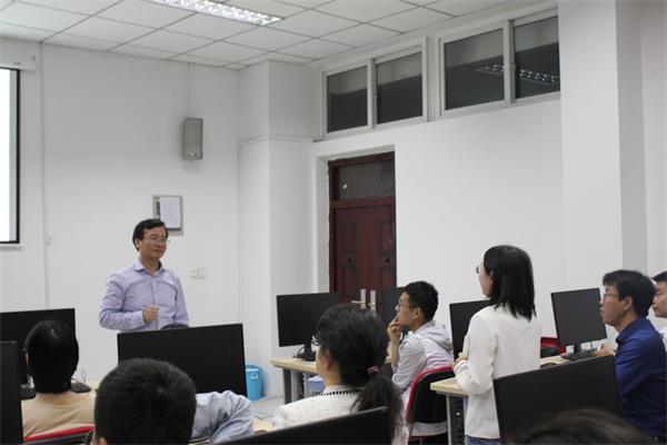 复旦大学廖圣清教授来公司做学术报告