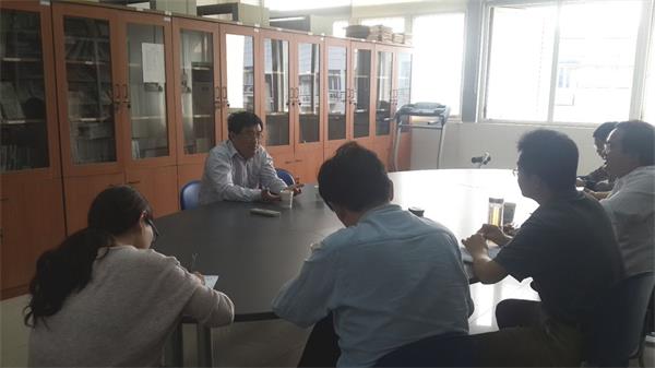 公司乔均副董事长来公司召开工作座谈会